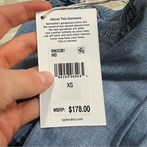 splendid angie palazzo pants indigo - Picture 4 of 5